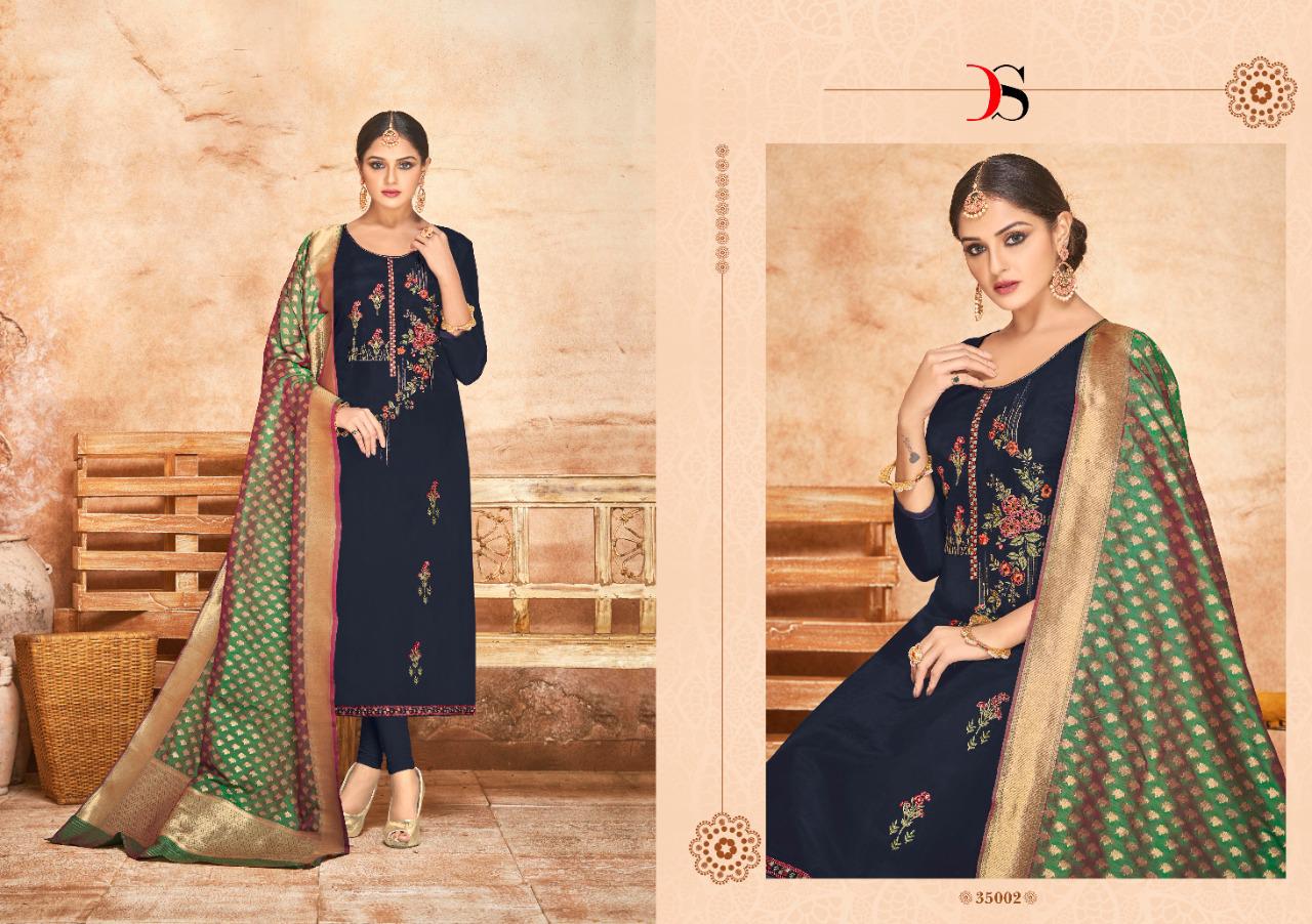 Banaras Munga Silk Dress Material-DSPABNOSK55738 – Weavesmart