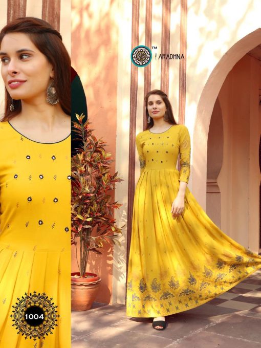 Aradhna Riwaaz Vol 1 Kurti Wholesale Catalog 11 Pcs 2 510x680 - Aradhna Riwaaz Vol 1 Kurti Wholesale Catalog 11 Pcs