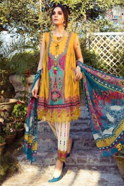 Shree Fabs Mariya B MPrint Vol 8 Salwar Suit Wholesale Catalog 9 Pcs