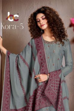 Brij Kora Vol 5 Salwar Suit Wholesale Catalog 8 Pcs