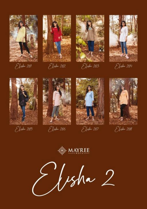 Mayree India Elisha Vol 2 Tops Wholesale Catalog 8 Pcs 22 510x725 - Mayree India Elisha Vol 2 Tops Wholesale Catalog 8 Pcs