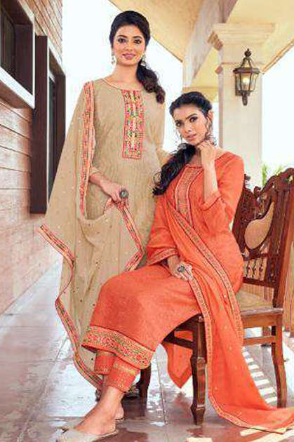 Buy Ladies Suit Readymade Rangoon Kessi Group Glory Series 3141 To 3146 