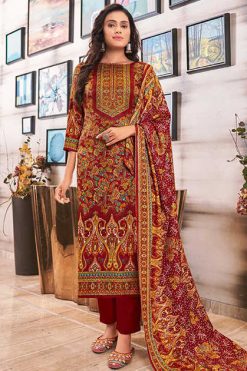 Roli Moli Zaara Pashmina Salwar Suit Wholesale Catalog 8 Pcs