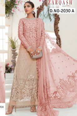 Zarqash Mariya B Mbroidered DN 2030 by Khayyira Salwar Suit Wholesale Catalog 4 Pcs