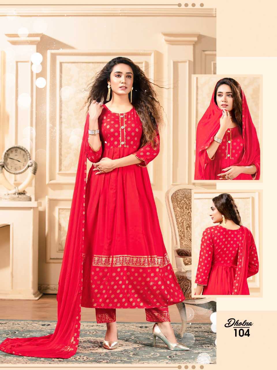 Outerwear Women Legging Dupatta Set - Buy Red & Green & Orange Outerwear  Women Legging Dupatta Set Online at Best Prices in India | Flipkart.com