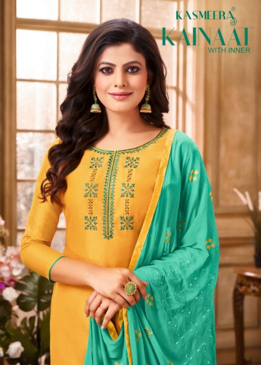 Kayce Kasmeera Kainaat Salwar Suit Wholesale Catalog 12 Pcs 1 510x714 - Kayce Kasmeera Kainaat Salwar Suit Wholesale Catalog 12 Pcs