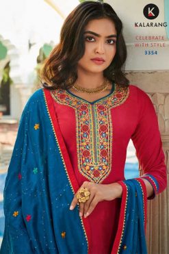 Kalarang Mirela by Kessi Salwar Suit Wholesale Catalog 4 Pcs