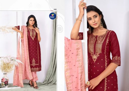 Vitara Utsav Kurti with Dupatta Bottom Wholesale Catalog 5 Pcs 6 510x360 - Vitara Utsav Kurti with Dupatta Bottom Wholesale Catalog 5 Pcs