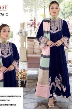 Zarqash Noor Jahan Z 2076 by Khayyira Salwar Suit Wholesale Catalog 4 Pcs
