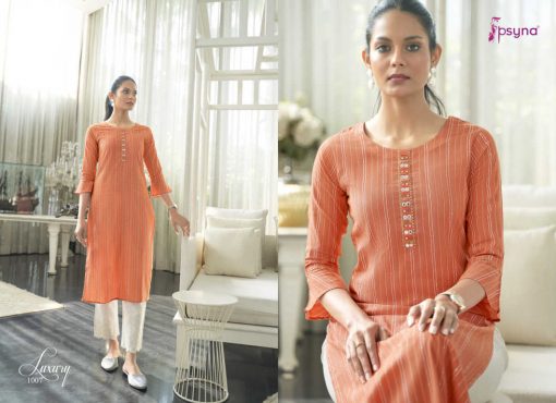 Psyna Luxury Kurti Wholesale Catalog 8 Pcs 10 510x370 - Psyna Luxury Kurti Wholesale Catalog 8 Pcs