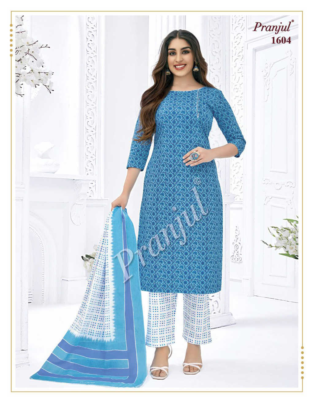 Pranjul Priyanka Vol 15 Printed Cotton Dress Material At Wholesale Rate
