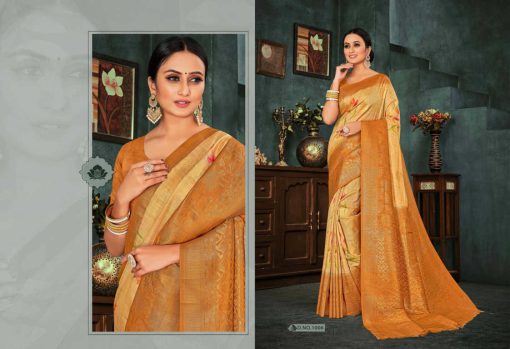 Hi Studio Tusser Silk Series 1 Banarasi Saree Sari Catalog 8 Pcs 6 510x349 - Hi Studio Tusser Silk Series 1 Banarasi Saree Sari Catalog 8 Pcs