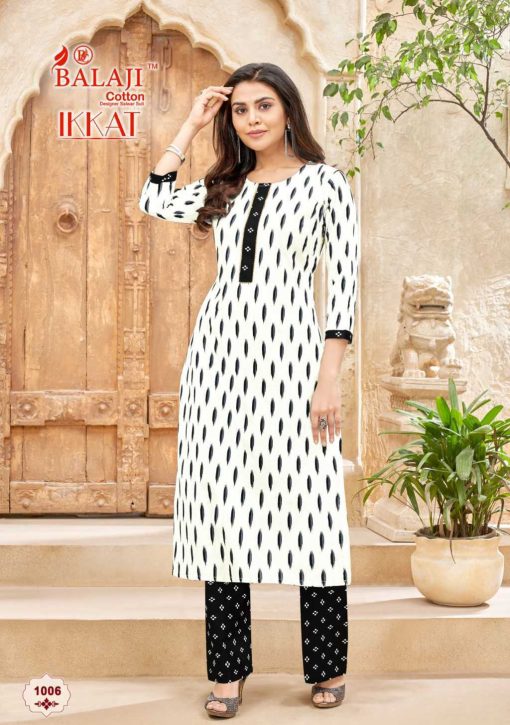 Balaji Cotton Ikkat Kurti with Pant Catalog 8 Pcs 12 510x725 - Balaji Cotton Ikkat Kurti with Pant Catalog 8 Pcs