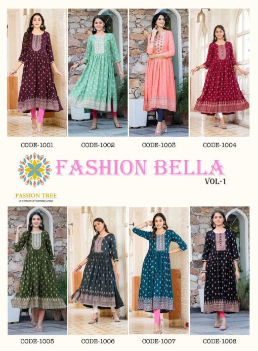 Passion Tree Fashion Bella Vol 1 Rayon Kurti Catalog 8 Pcs 11 510x692 - Passion Tree Fashion Bella Vol 1 Rayon Kurti Catalog 8 Pcs