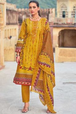 Shree Fabs Bin Saeed Lawn Collection Vol 9 Cotton Salwar Suit Catalog 3 Pcs