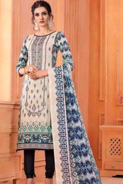 Aasha Harsha Vol 3 Chiffon Cotton Salwar Suit Catalog 2 Pcs