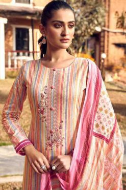 Mumtaz Arts Blossom Lawn Salwar Suit Catalog 5 Pcs