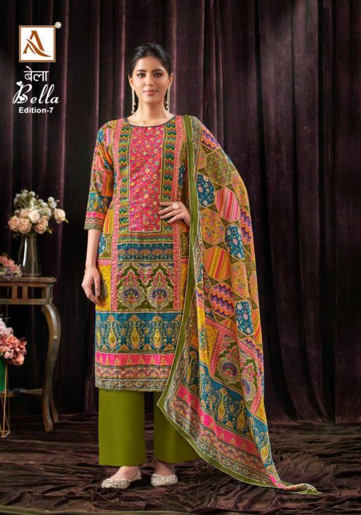 Alok Bella Vol 7 Muslin Salwar Suit Catalog 6 Pcs 10 510x728 - Alok Bella Vol 7 Muslin Salwar Suit Catalog 6 Pcs