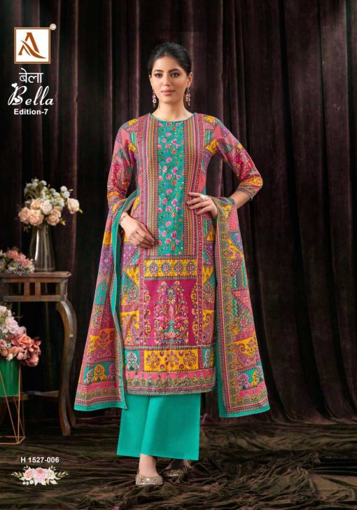Alok Bella Vol 7 Muslin Salwar Suit Catalog 6 Pcs 14 510x728 - Alok Bella Vol 7 Muslin Salwar Suit Catalog 6 Pcs