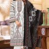 Alok Qudrat Black and White Cotton Salwar Suit Catalog 8 Pcs