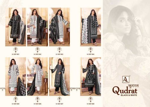Alok Qudrat Black and White Cotton Salwar Suit Catalog 8 Pcs 13 510x364 - Alok Qudrat Black and White Cotton Salwar Suit Catalog 8 Pcs
