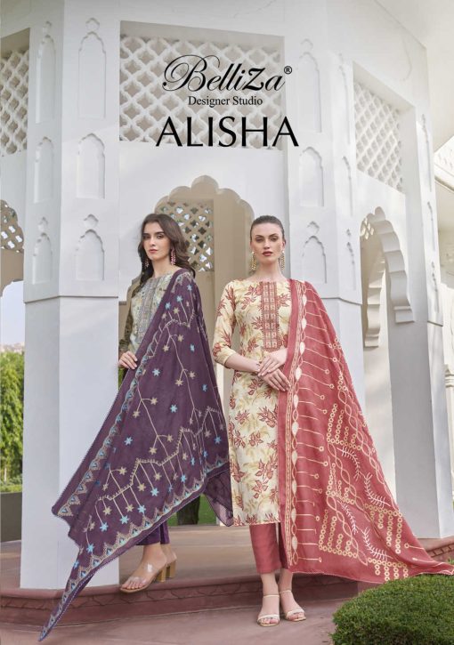 Belliza Alisha Cotton Salwar Suit Catalog 8 Pcs 1 510x725 - Belliza Alisha Cotton Salwar Suit Catalog 8 Pcs