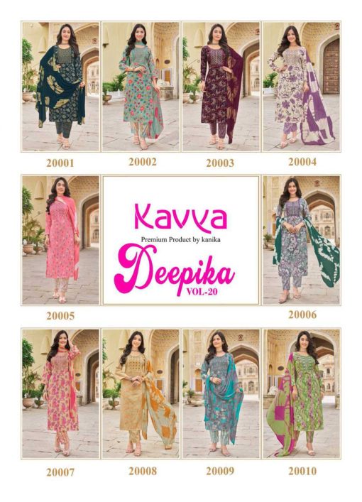 Kavya Deepika Vol 20 Fancy Readymade Suit Catalog 10 Pcs 15 510x707 - Kavya Deepika Vol 20 Fancy Readymade Suit Catalog 10 Pcs