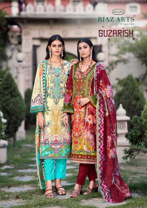 Riaz Arts Guzarish by Mumtaz Arts Lawn Salwar Suit Catalog 6 Pcs 1 2 510x719 - Riaz Arts Guzarish by Mumtaz Arts Lawn Salwar Suit Catalog 6 Pcs