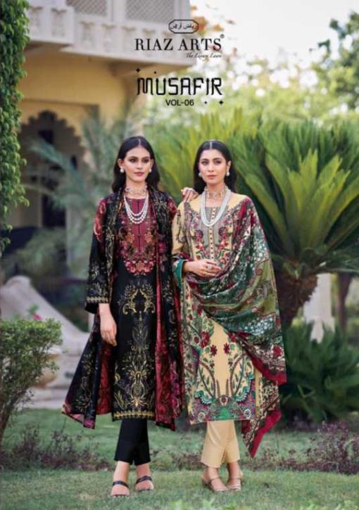 Riaz Arts Musafir Vol 6 by Mumtaz Arts Lawn Salwar Suit Catalog 9 Pcs 1 510x725 - Riaz Arts Musafir Vol 6 by Mumtaz Arts Lawn Salwar Suit Catalog 9 Pcs