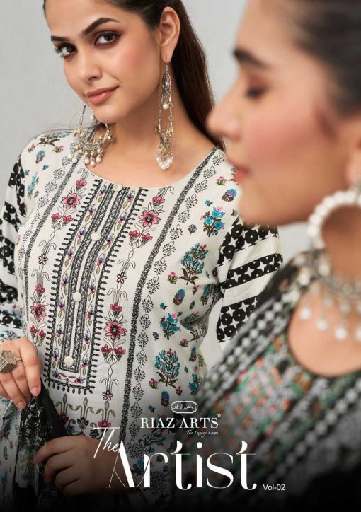 Riaz Arts The Artist Vol 2 by Mumtaz Arts Lawn Salwar Suit Catalog 8 Pcs 1 510x724 - Riaz Arts The Artist Vol 2 by Mumtaz Arts Lawn Salwar Suit Catalog 8 Pcs