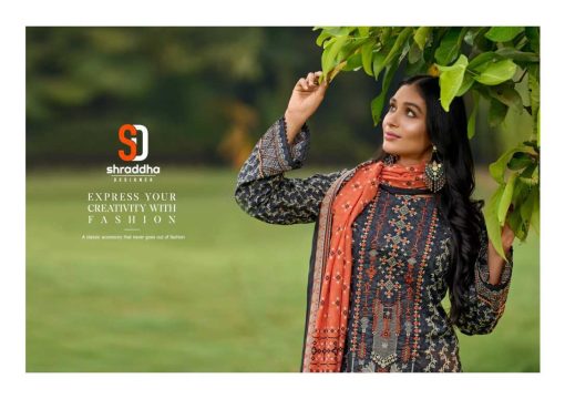 Shraddha Bin Saeed Lawn Collection Vol 6 NX Cotton Salwar Suit Catalog 4 Pcs 4 510x360 - Shraddha Bin Saeed Lawn Collection Vol 6 NX Cotton Salwar Suit Catalog 4 Pcs
