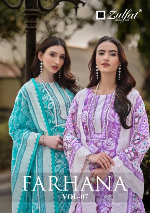Zulfat Farhana Vol 7 by Belliza Cotton Salwar Suit Catalog 8 Pcs 5 510x725 - Zulfat Farhana Vol 7 by Belliza Cotton Salwar Suit Catalog 8 Pcs