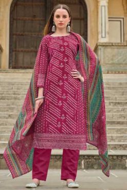 Zulfat Tania Vol 2 by Belliza Cotton Salwar Suit Catalog 6 Pcs