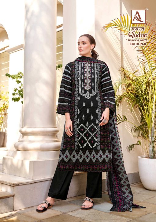 Alok Qudrat Vol 8 Black and White Cotton Salwar Suit Catalog 8 Pcs 4 510x728 - Alok Qudrat Vol 8 Black and White Cotton Salwar Suit Catalog 8 Pcs