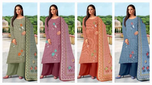 Azara DS 1026 A D Cotton Salwar Suit Catalog 4 Pcs 5 510x287 - Azara DS 1026 A-D Cotton Salwar Suit Catalog 4 Pcs