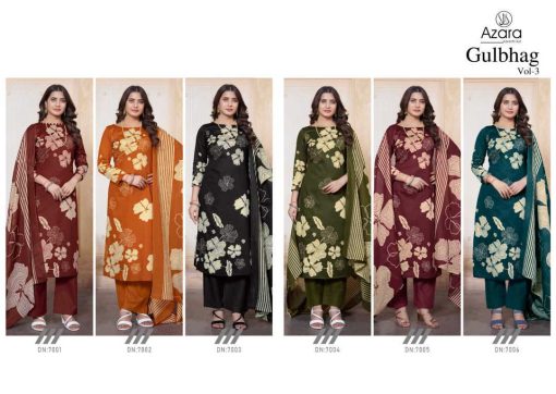 Azara Gulbhag Vol 3 Cotton Salwar Suit Catalog 6 Pcs 7 510x362 - Azara Gulbhag Vol 3 Cotton Salwar Suit Catalog 6 Pcs