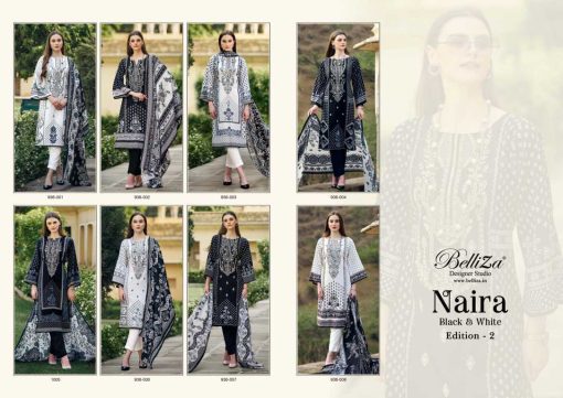 Belliza Naira Black and White Vol 2 Cotton Salwar Suit Catalog 8 Pcs 14 510x361 - Belliza Naira Black and White Vol 2 Cotton Salwar Suit Catalog 8 Pcs