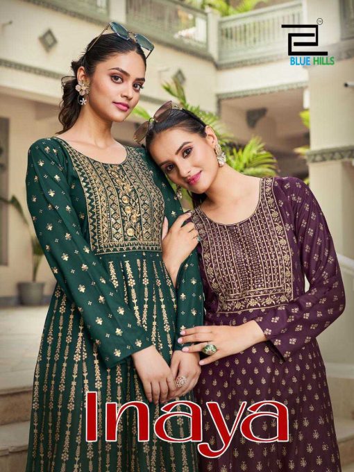 Blue Hills Inaya Rayon Kurti Catalog 4 Pcs 12 510x680 - Blue Hills Inaya Rayon Kurti Catalog 4 Pcs