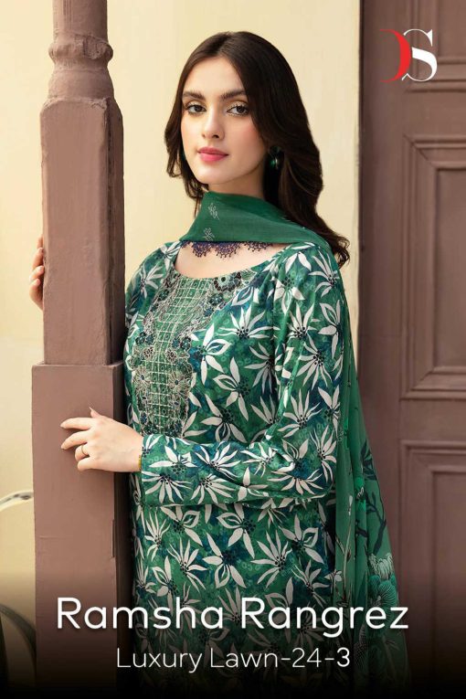 Deepsy Ramsha Rangrez Luxury Lawn 24 Vol 3 Chiffon Cotton Salwar Suit Catalog 6 Pcs 1 1 510x765 - Deepsy Ramsha Rangrez Luxury Lawn 24 Vol 3 Chiffon Cotton Salwar Suit Catalog 6 Pcs