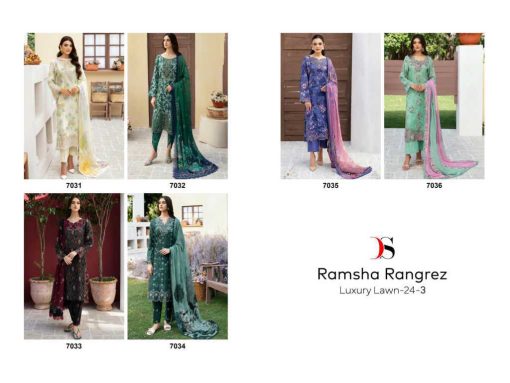 Deepsy Ramsha Rangrez Luxury Lawn 24 Vol 3 Chiffon Cotton Salwar Suit Catalog 6 Pcs 14 510x383 - Deepsy Ramsha Rangrez Luxury Lawn 24 Vol 3 Chiffon Cotton Salwar Suit Catalog 6 Pcs