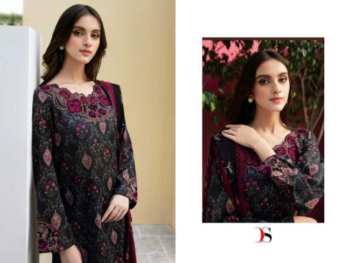 Deepsy Ramsha Rangrez Luxury Lawn 24 Vol 3 Chiffon Cotton Salwar Suit Catalog 6 Pcs 8 1 510x383 - Deepsy Ramsha Rangrez Luxury Lawn 24 Vol 3 Chiffon Cotton Salwar Suit Catalog 6 Pcs