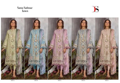 Deepsy Sana Safinaz Lawn Hit Design 5043 A E Salwar Suit Catalog 5 Pcs 6 510x351 - Deepsy Sana Safinaz Lawn Hit Design 5043 A-E Salwar Suit Catalog 5 Pcs