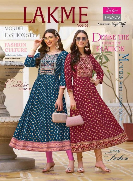 Diya Trends Lakme Vol 2 by Kajal Style Rayon Kurti Catalog 8 Pcs 1 510x692 - Diya Trends Lakme Vol 2 by Kajal Style Rayon Kurti Catalog 8 Pcs