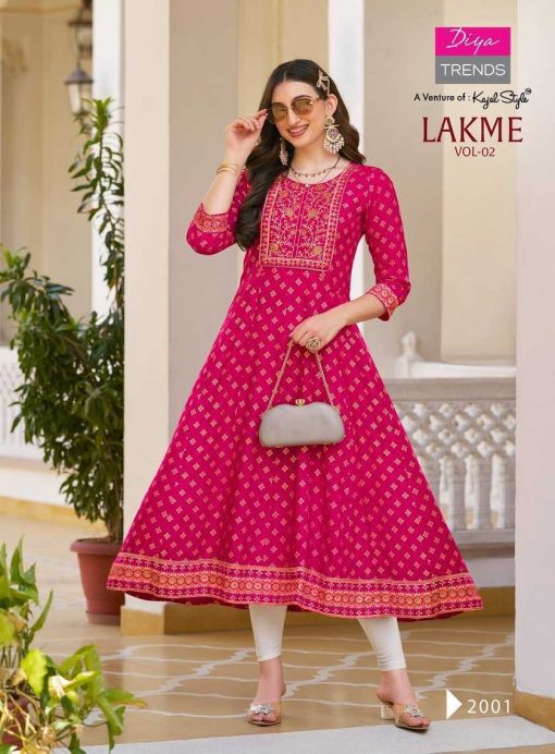 Diya Trends Lakme Vol 2 by Kajal Style Rayon Kurti Catalog 8 Pcs 3 510x692 - Diya Trends Lakme Vol 2 by Kajal Style Rayon Kurti Catalog 8 Pcs