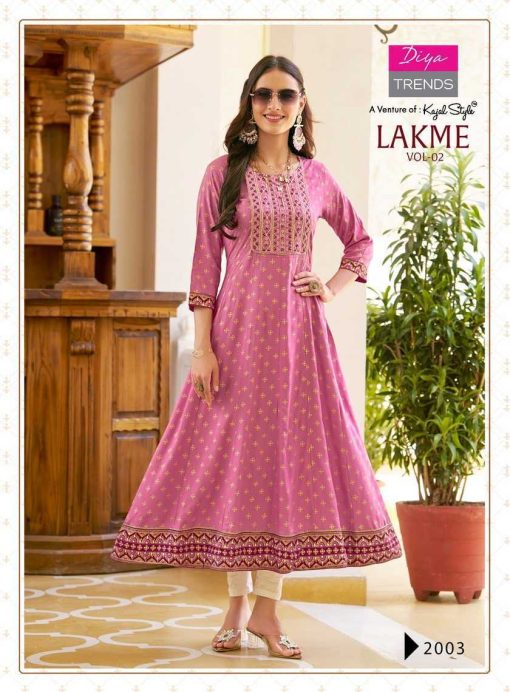 Diya Trends Lakme Vol 2 by Kajal Style Rayon Kurti Catalog 8 Pcs 5 510x692 - Diya Trends Lakme Vol 2 by Kajal Style Rayon Kurti Catalog 8 Pcs