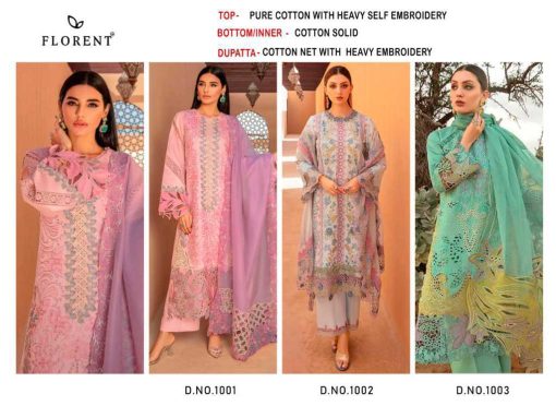 Florent DN 1001 1003 Cotton Salwar Suit Catalog 3 Pcs 6 510x383 - Florent DN 1001-1003 Cotton Salwar Suit Catalog 3 Pcs