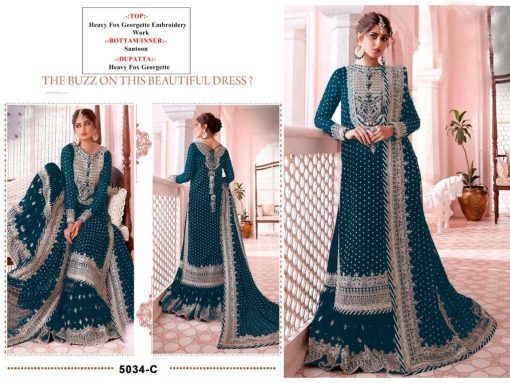 Florent DN 5034 A D Georgette Salwar Suit Catalog 4 Pcs 3 510x383 - Florent DN 5034 A-D Georgette Salwar Suit Catalog 4 Pcs