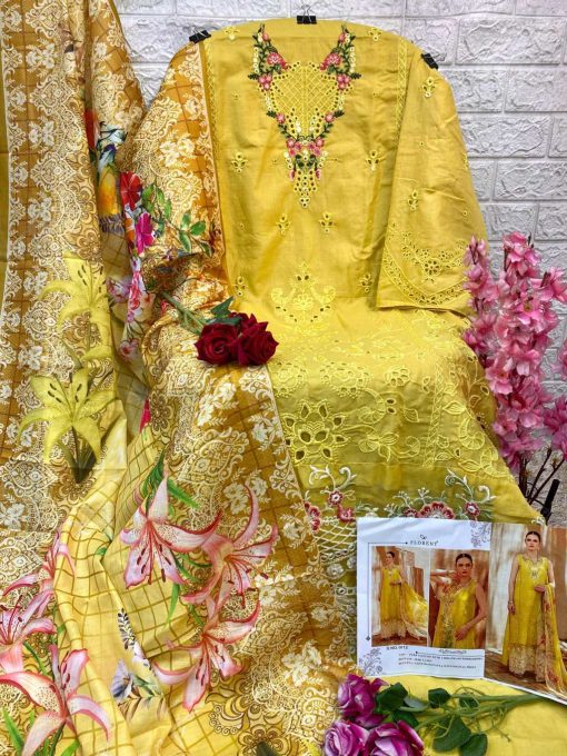 Florent Noor by Saadiaa Vol 1 Cotton Salwar Suit Catalog 3 Pcs 5 510x680 - Florent Noor by Saadiaa Vol 1 Cotton Salwar Suit Catalog 3 Pcs