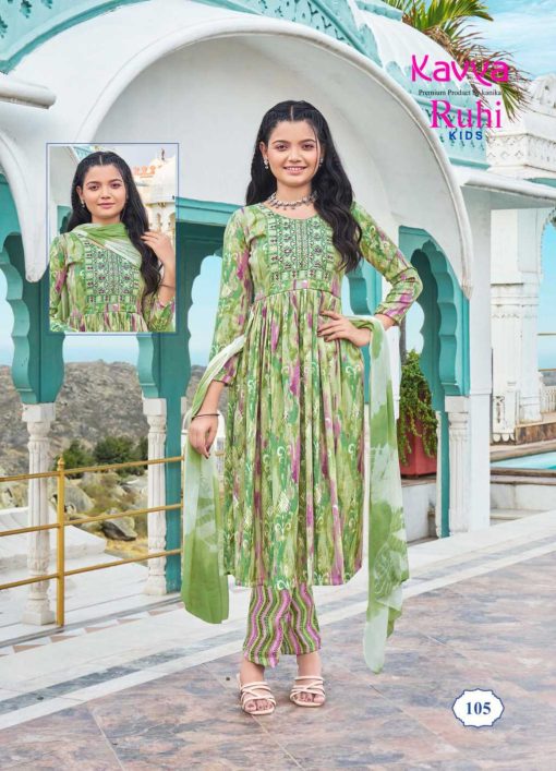 Kavya Ruhi Kids Fancy Readymade Suit Catalog 8 Pcs 6 510x707 - Kavya Ruhi Kids Fancy Readymade Suit Catalog 8 Pcs