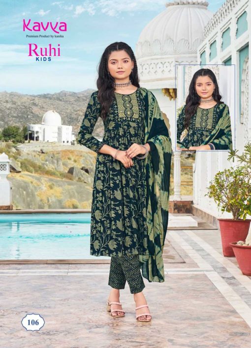 Kavya Ruhi Kids Fancy Readymade Suit Catalog 8 Pcs 7 510x707 - Kavya Ruhi Kids Fancy Readymade Suit Catalog 8 Pcs